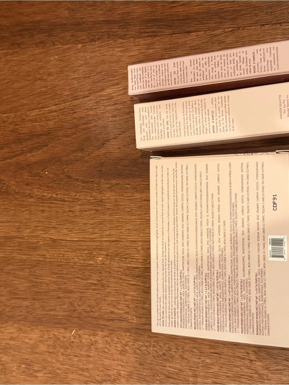 Wander Beauty Sunkissed Face Palette & Blush Stick Duo and lippy